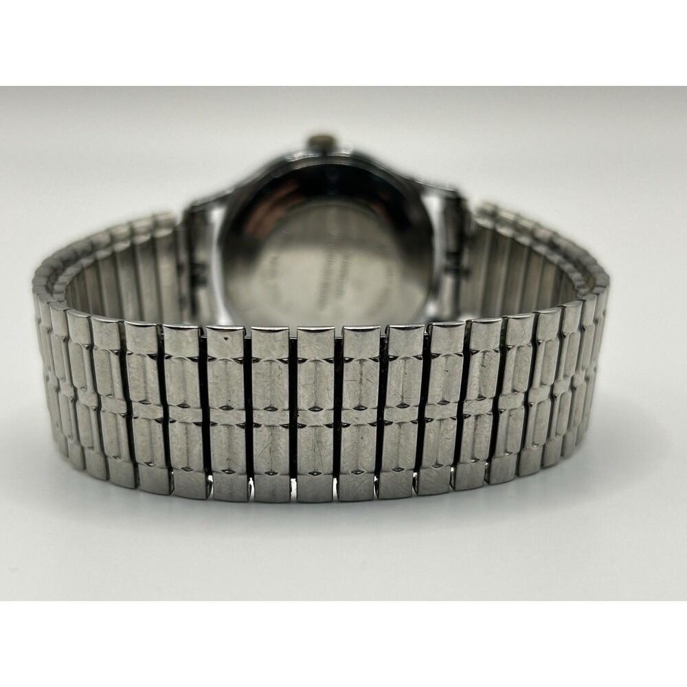 Vintage Timex Automatic Date Watch Stainless Stee… - image 5